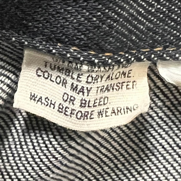 RARE 1960s LEVI’S Orange Tab Denim Jacket - Picture 3 of 6
